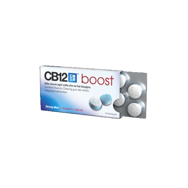 CB12 BOOST EUCAL WHITE 10CHEW