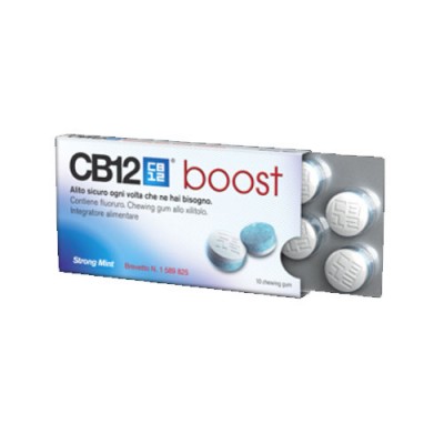 CB12 BOOST EUCAL WHITE 10CHEW