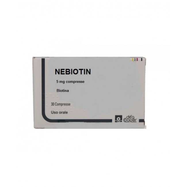 NEBIOTIN%30CPR 5MG