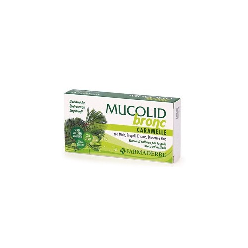 MUCOLID BRONC 24CARAMELLE