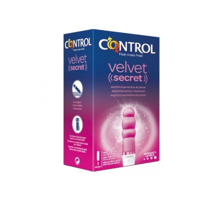 CONTROL VELVET SECRET CON PILA