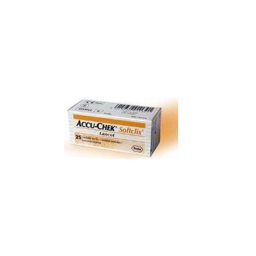 ACCU-CHEK SOFTCLIX LANC 25PZ