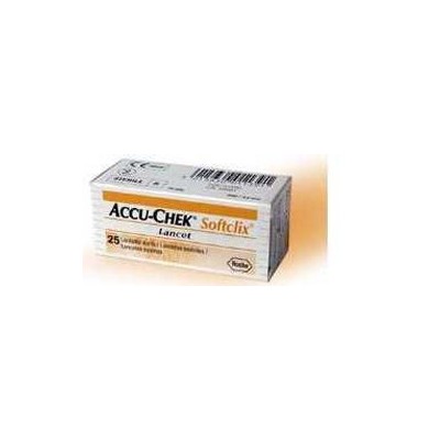 ACCU-CHEK SOFTCLIX LANC 25PZ