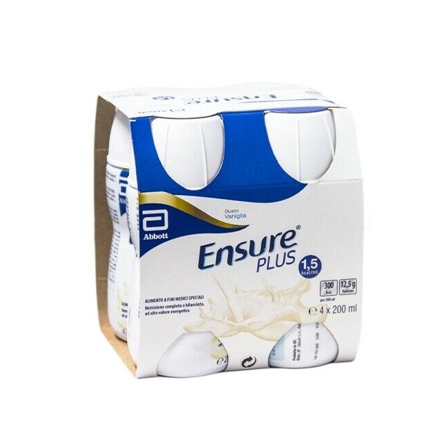 ENSURE PLUS VANILLA 4X200ML