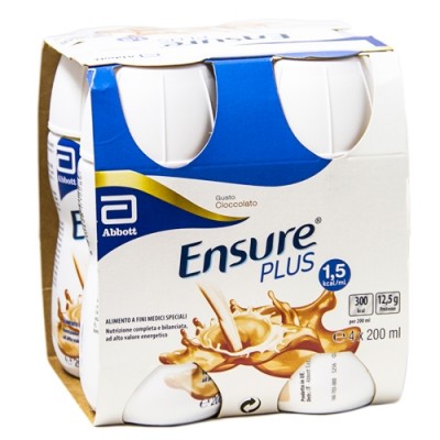ENSURE PLUS CHOCOLATE 4X200ML