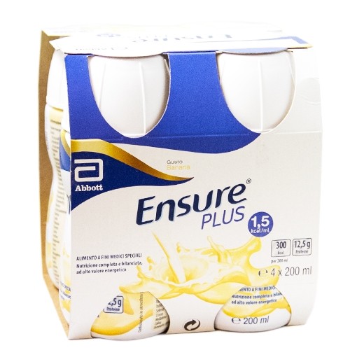 ENSURE PLUS BANANA 4X200ML
