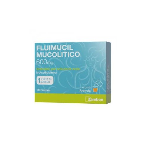 FLUIMUCIL MUC%OS 10BUST 600MG