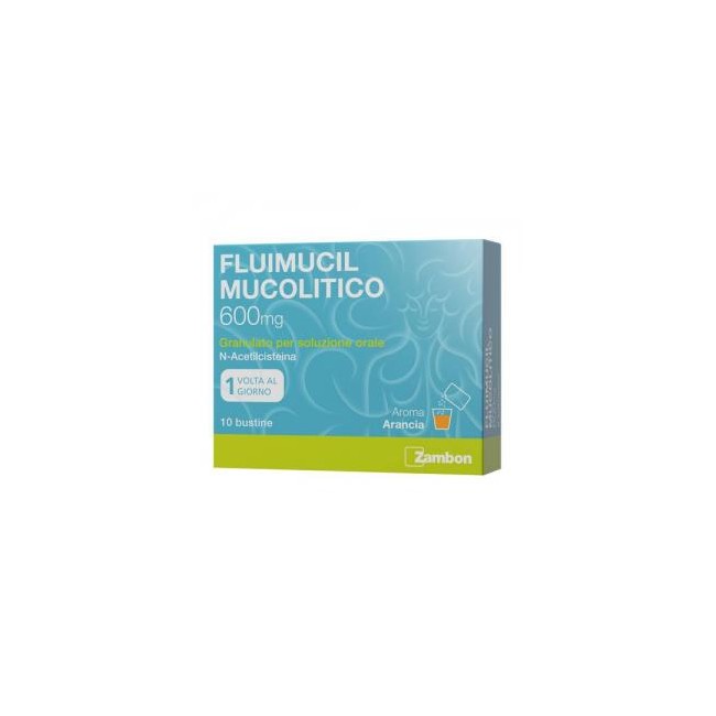 FLUIMUCIL MUC%OS 10BUST 600MG