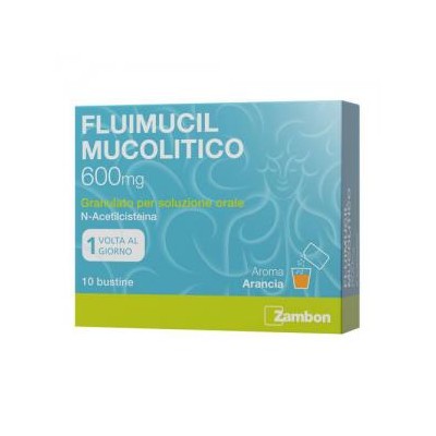 FLUIMUCIL MUC%OS 10BUST 600MG