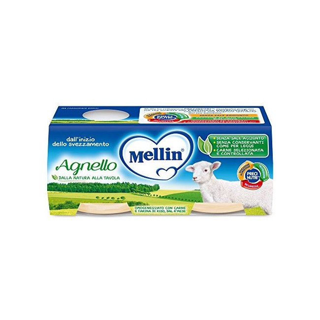 MELLIN OMOG AGNELLO 4X80G