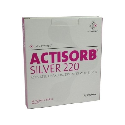ACTISORB SILVER 220 10,5X10,5