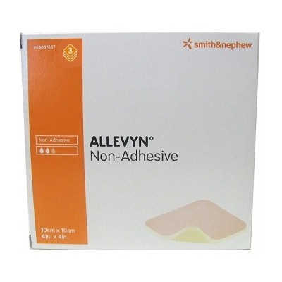 ALLEVYN NON ADHESIVE 10X10CM 3