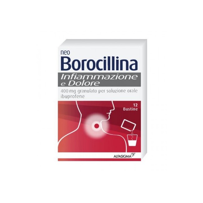 IBUPROFENE ALFA W%12BUST 400MG