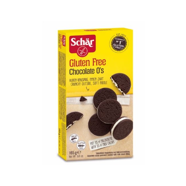 SCHAR CHOCOLATE O'S BISCOTTI