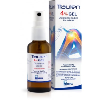 TRAULEN%GEL FL 25G 4% C/EROG
