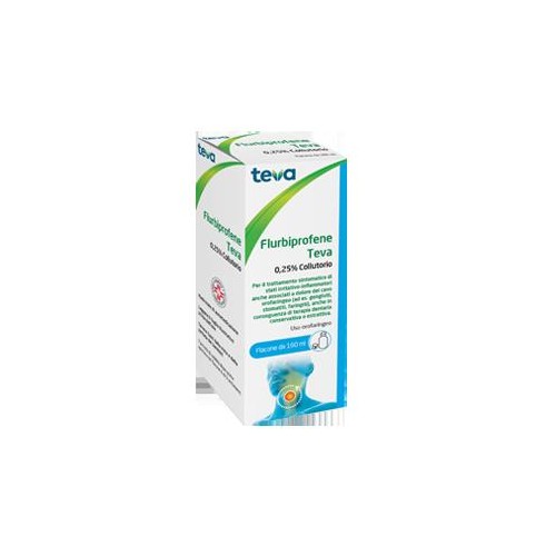 FLURBIPROFENE TE%COLLUT 160ML