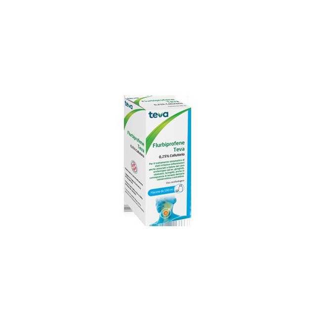FLURBIPROFENE TE%COLLUT 160ML