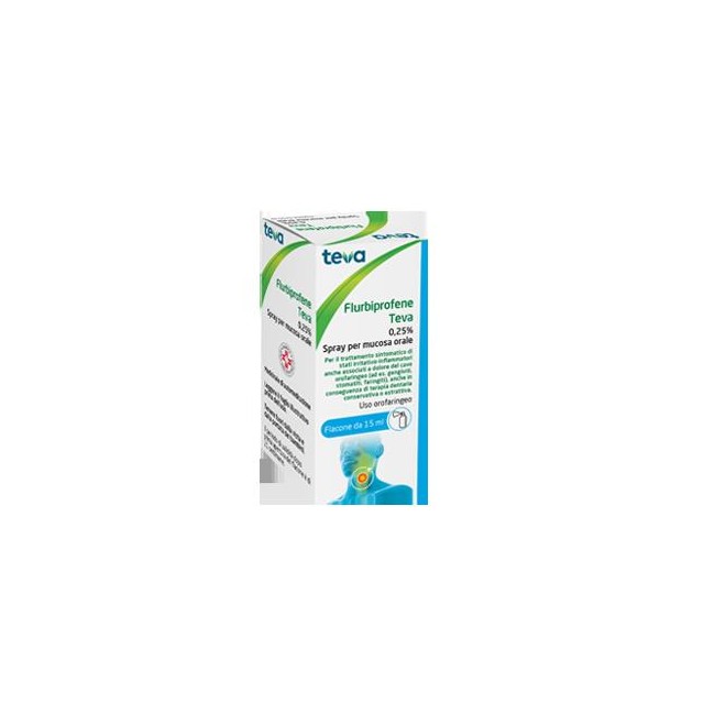 FLURBIPROFENE TE%OS SPRAY 15ML