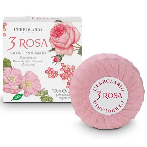 3 ROSA SAPONE 100G