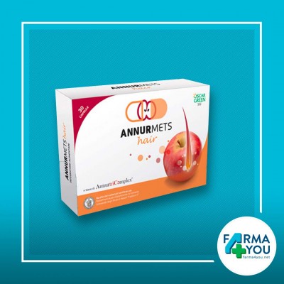ANNURMETS HAIR 550MG 30CPS