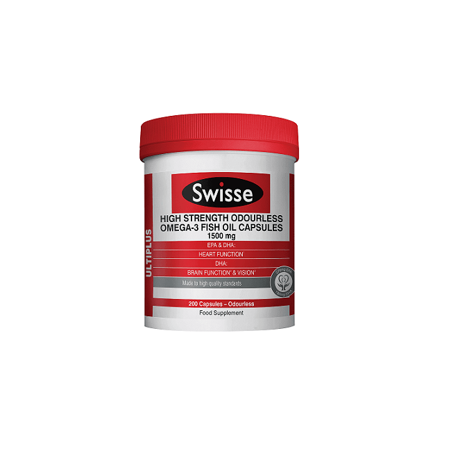 SWISSE OMEGA3 1500MG 200CPS