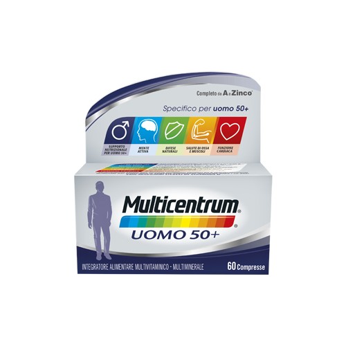 MULTICENTRUM UOMO 50+ 60CPR