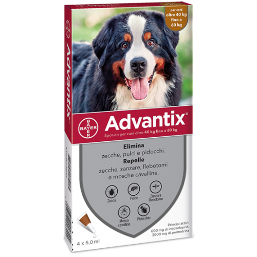 ADVANTIX SPOT ON%4PIP 40-60KG