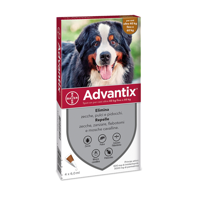 ADVANTIX SPOT ON%4PIP 40-60KG