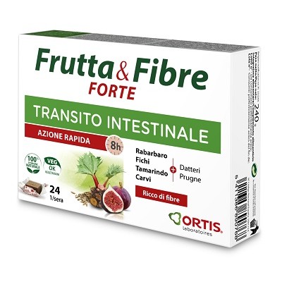 FRUTTA & FIBRE FORTE 24CUBETTI