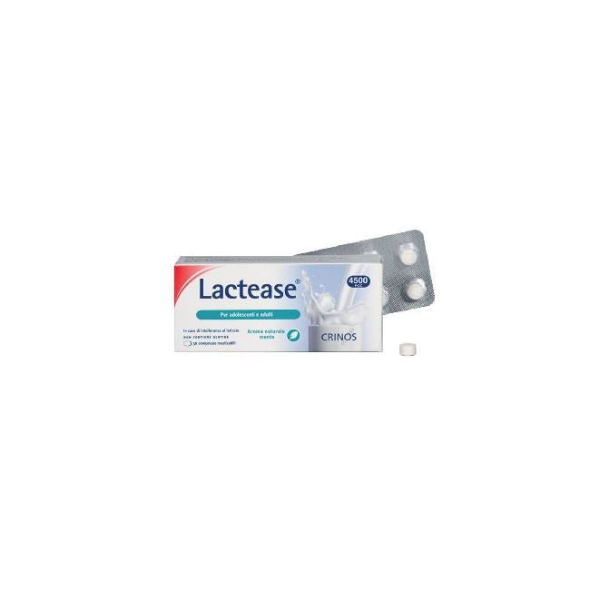 LACTEASE 4500 FCC MENTA 30CPR