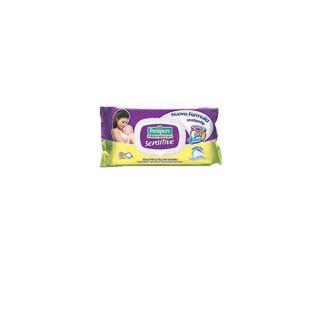 PAMPERS SALV SENSIT ALOE RIC63
