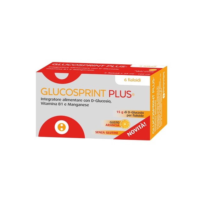 GLUCOSPRINT PLUS ARANCIA 6F