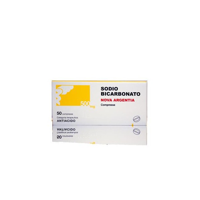 SODIO BICARB%50CPR 500MG