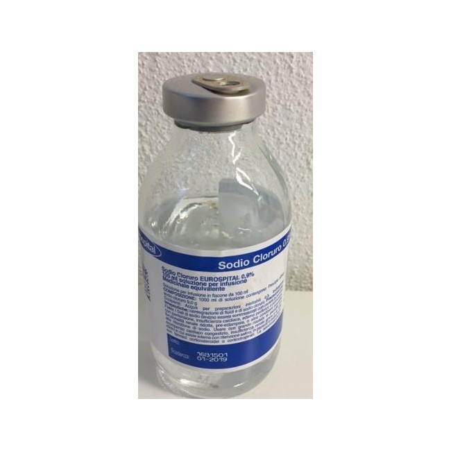 SODIO CLORURO EUROS%0,9% 100ML