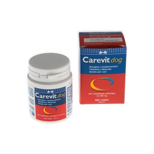 CAREVIT DOG MANGIME 100CPR