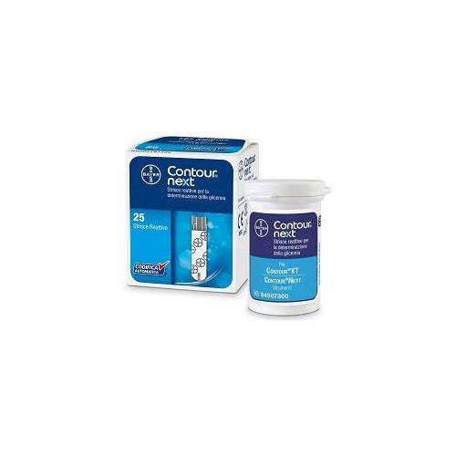 CONTOUR NEXT 25 TEST GLICEMIA