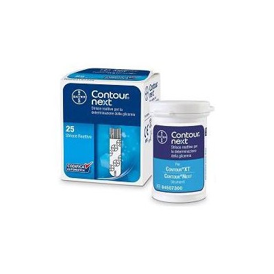 CONTOUR NEXT 25 TEST GLICEMIA