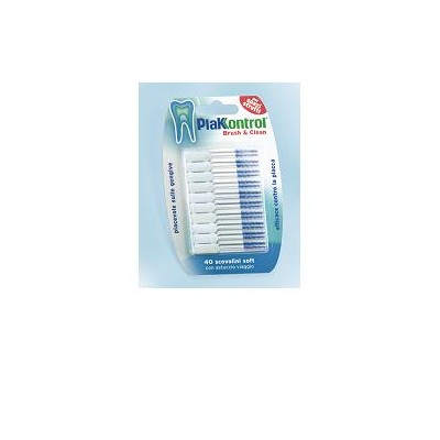 PLAKKONTROL BRUSH&CLEAN 40PZ