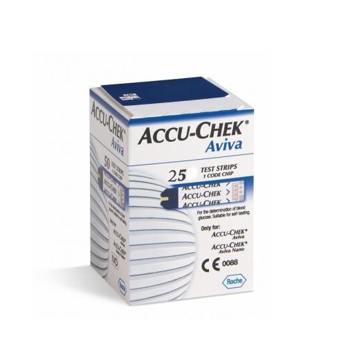 ACCU-CHEK AVIVA 25STR