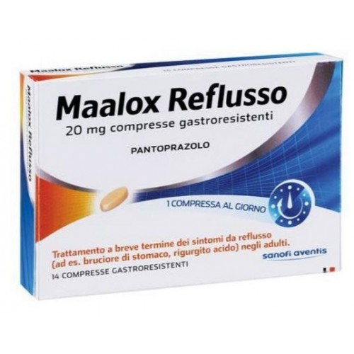 MAALOX REFLUSSO%14CPR 20MG