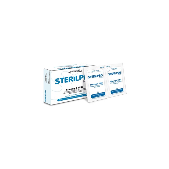 STERILPEG 10 BUSTINE MACROGOL
