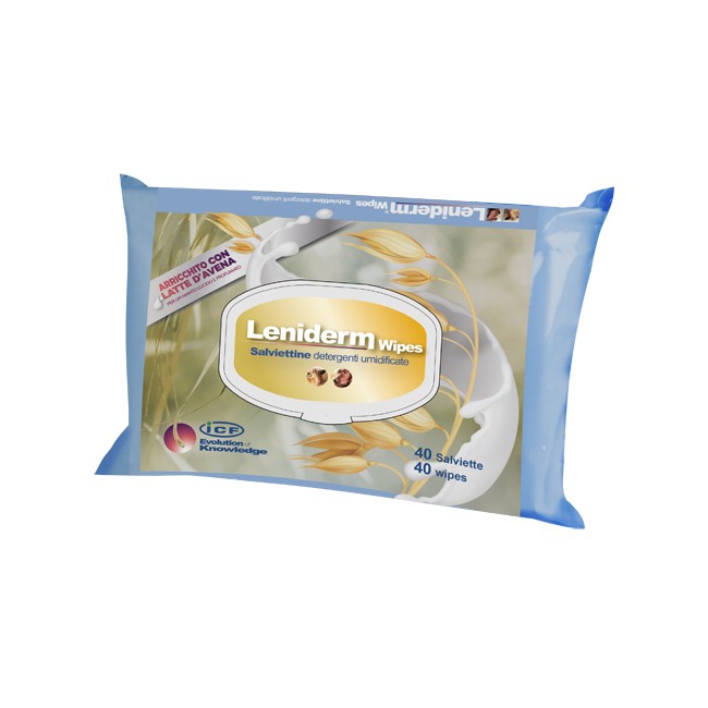 LENIDERM WIPES POCKET 40STRAPP
