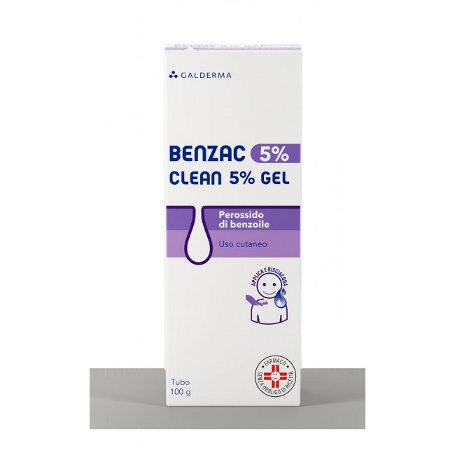 BENZAC%CLEAN 5% GEL 100G