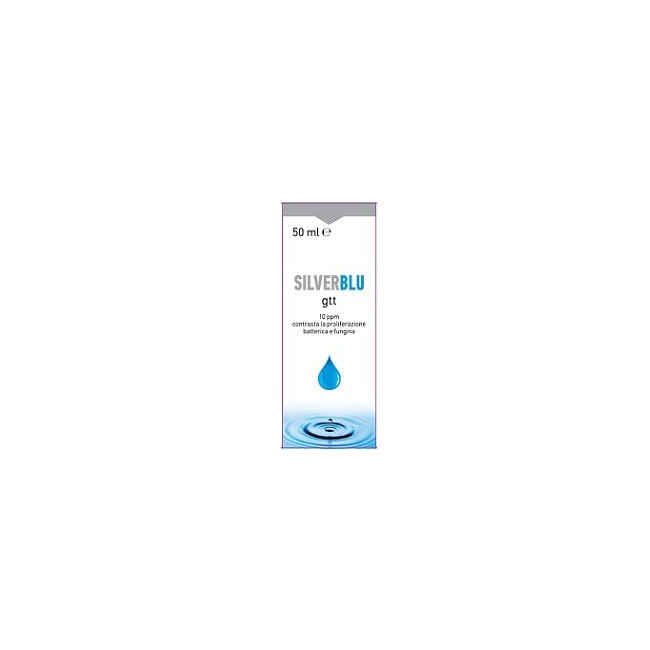 SILVER BLU GOCCE 50ML