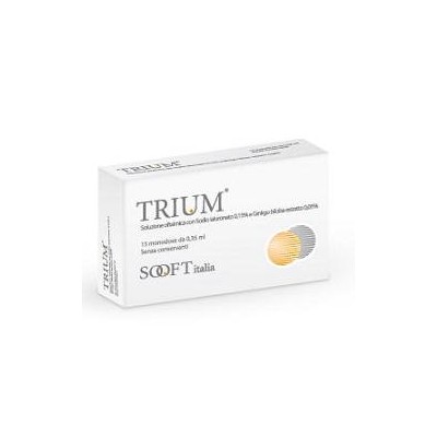 TRIUM MONODOSE GTT OCUL 15FL