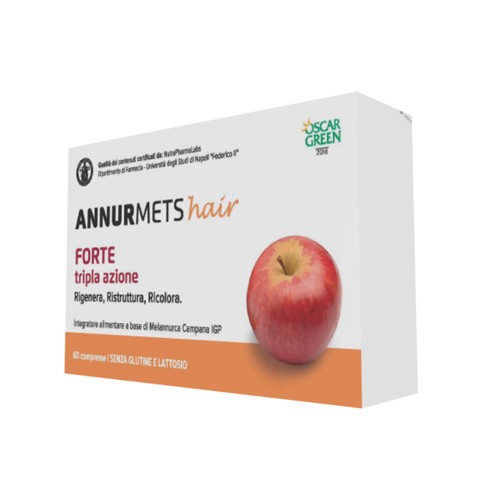 ANNURMETS HAIR FORTE TRI 60CPR