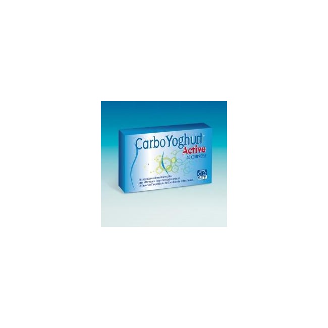 CARBOYOGHURT ACTIVE 30CPR