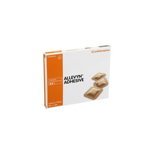 ALLEVYN ADHESIVE 7,5X7,5CM 3ME