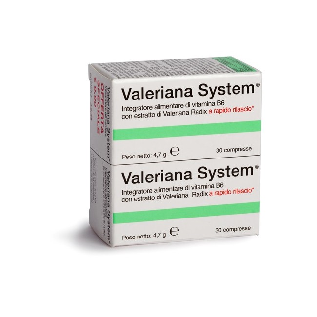 VALERIANA SYSTEM 30CPR+30CPR
