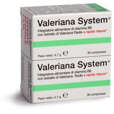 VALERIANA SYSTEM 30CPR+30CPR